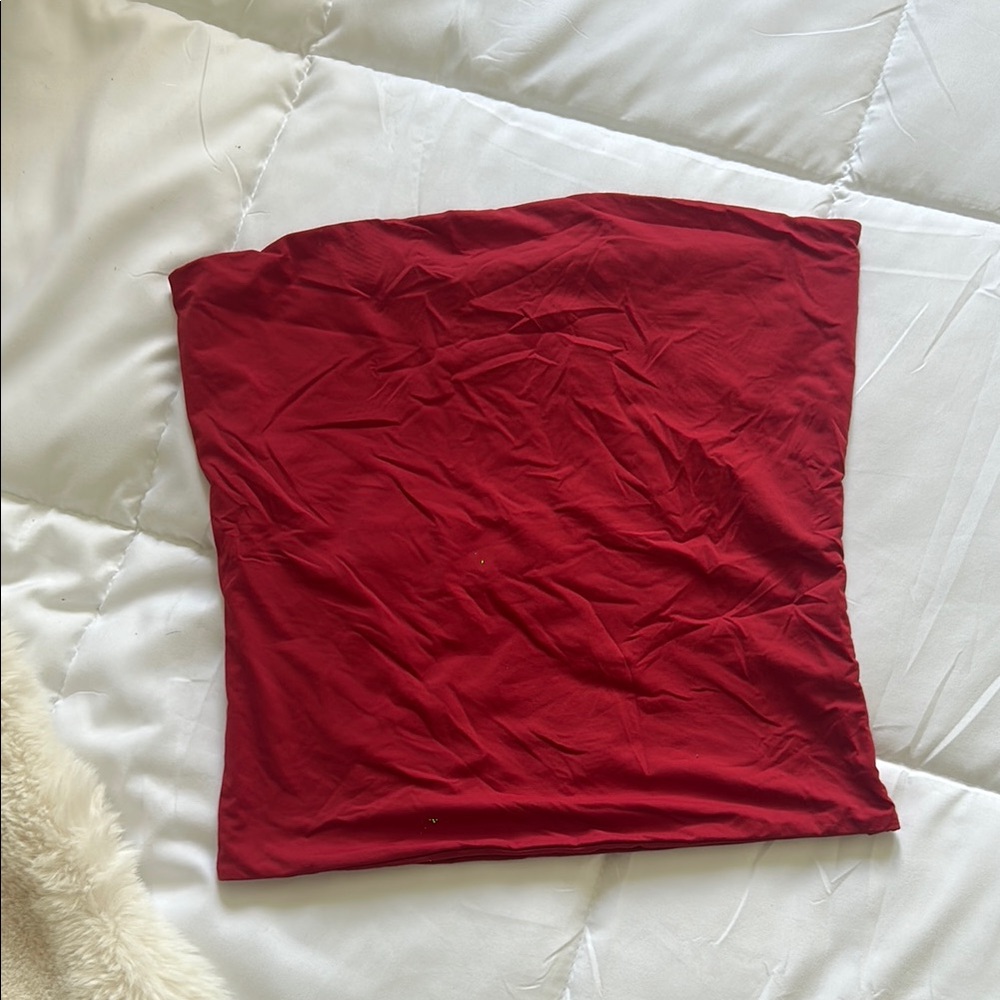 SHEIN Red Crop Top